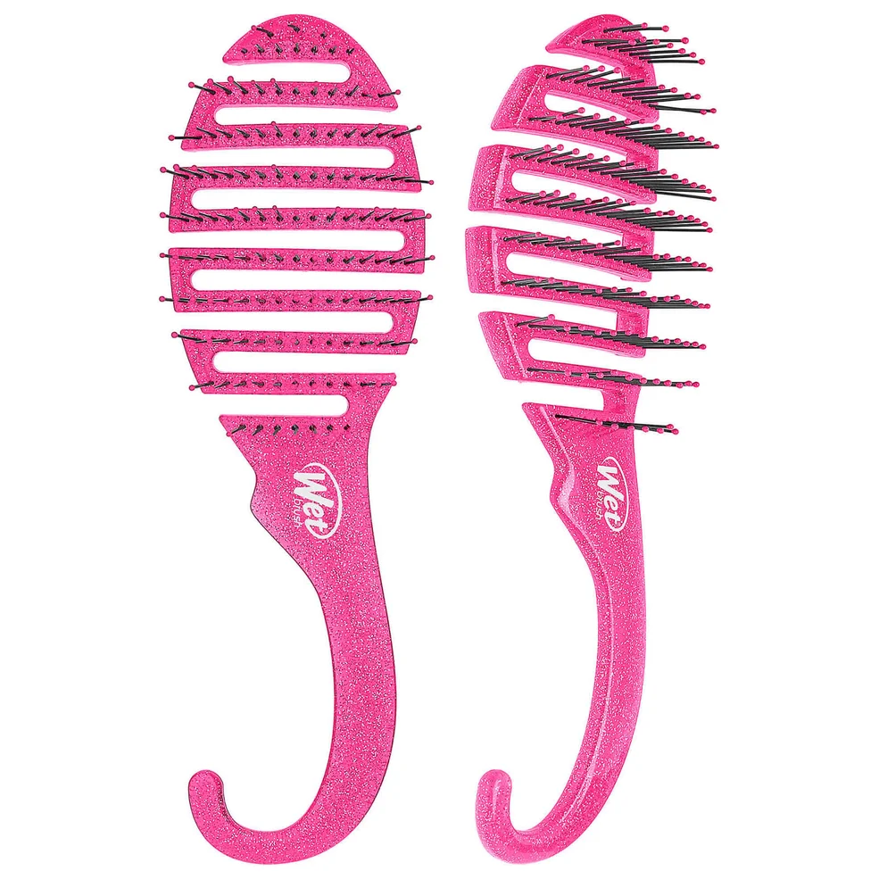 WetBrush Shower Glitter Detangler Brush - Pink Image 1