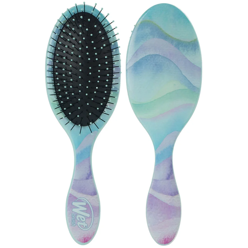 WetBrush Treasured Waters Detangler Brush Waves LOOKFANTASTIC