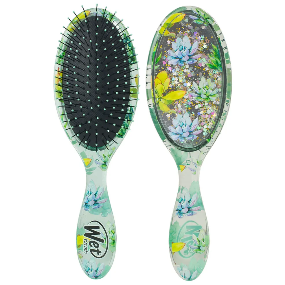 WetBrush Liquid Glitter Detangler Brush - Succulent Sparkle Image 1