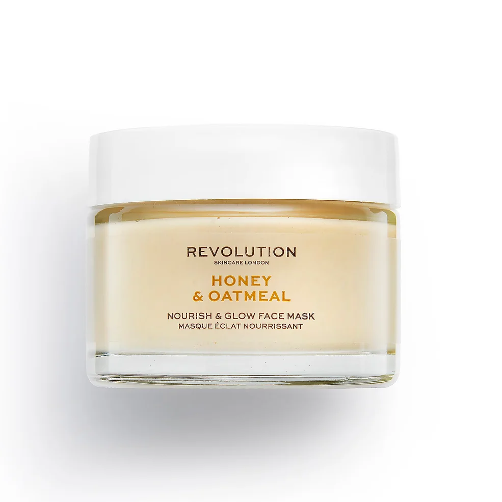 Revolution Skincare Honey and Oatmeal Nourish and Glow Face Mask 50ml Image 1