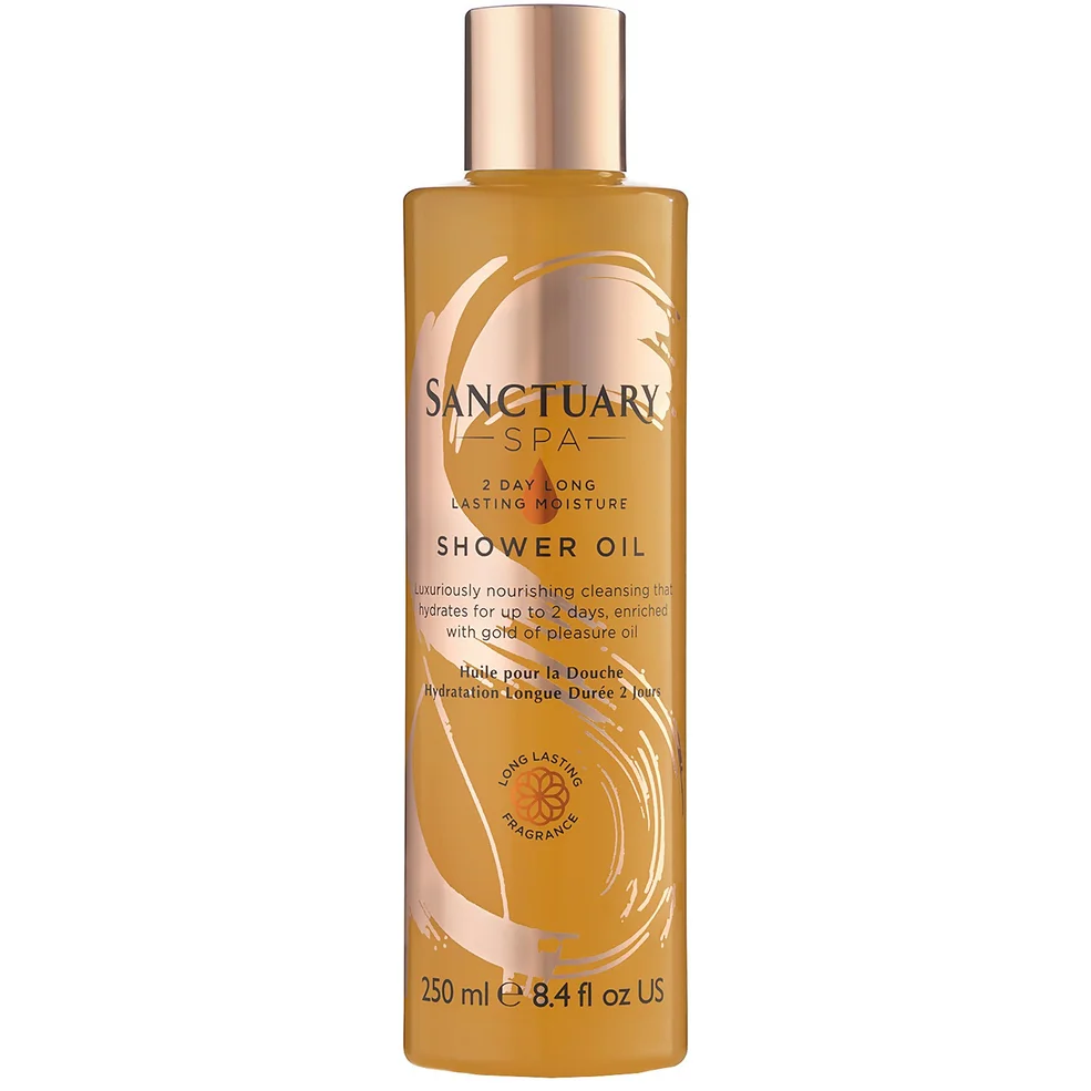 Sanctuary Spa 2 Day Long Lasting Moisture Shower Oil 250ml Image 1