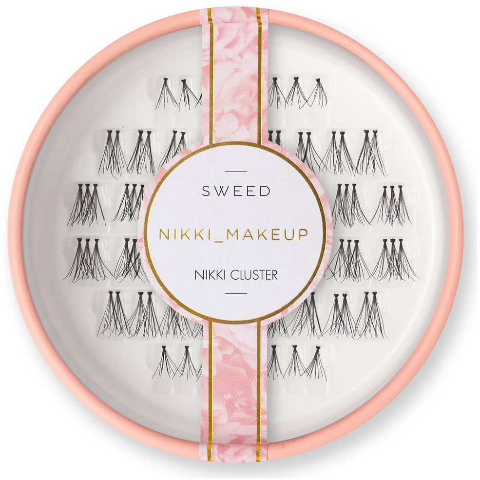 Sweed Nikki Cluster Lashes - Black Image 1