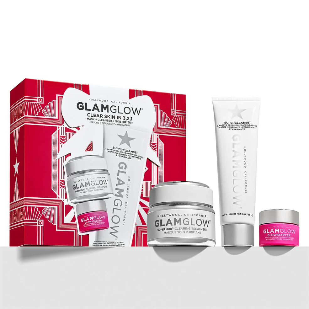GLAMGLOW Clear Skin in 3, 2, 1 Set Image 1