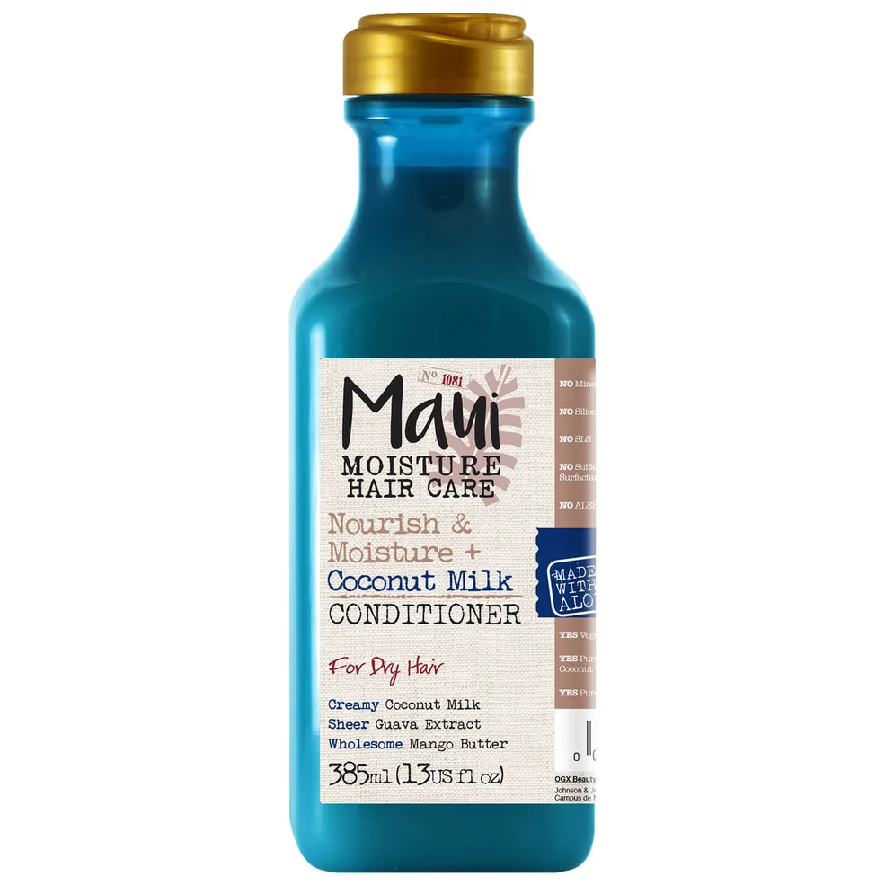 Maui Moisture Nourish and Moisture+ Coconut Milk Conditioner 385ml Image 1