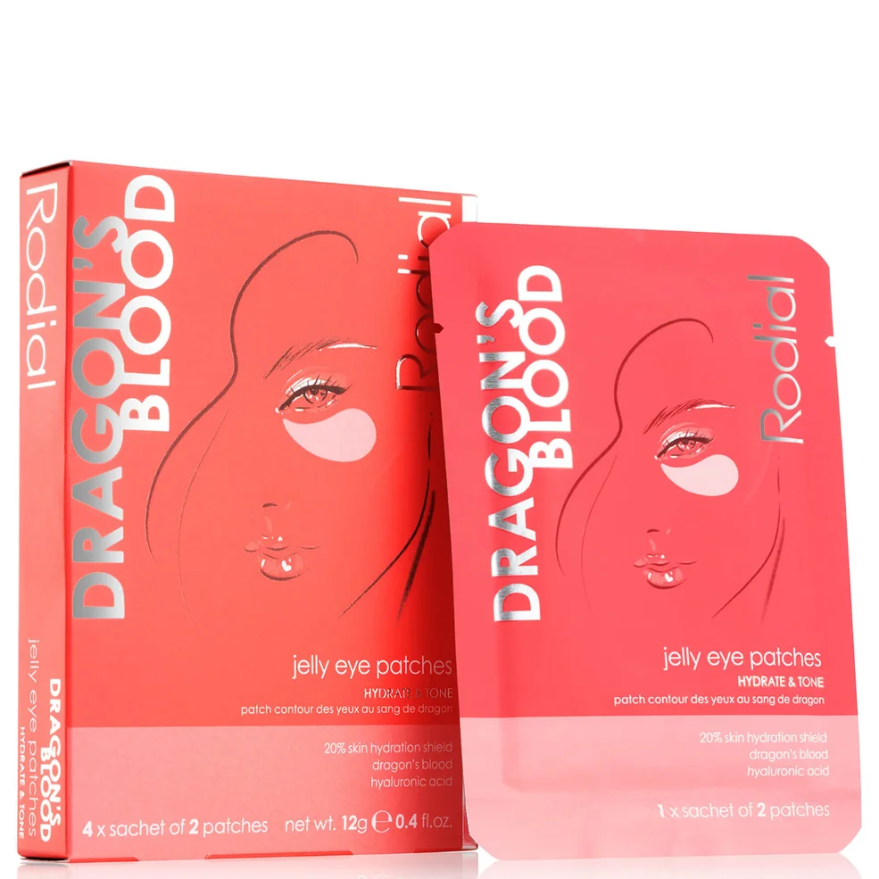 Rodial Dragon's Blood Jelly Eye Patches (Pack of 4) Image 1