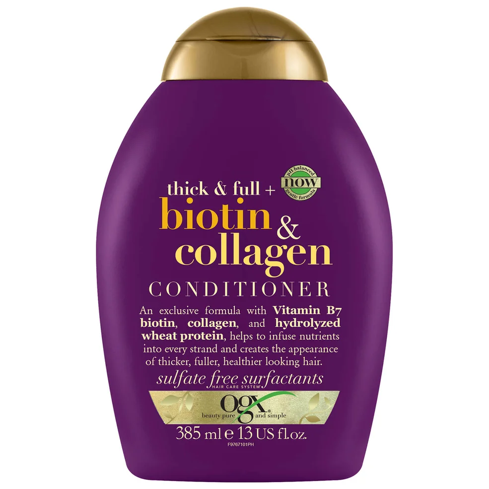 OGX Thick & Full+ Biotin & Collagen Conditioner 385ml Image 1