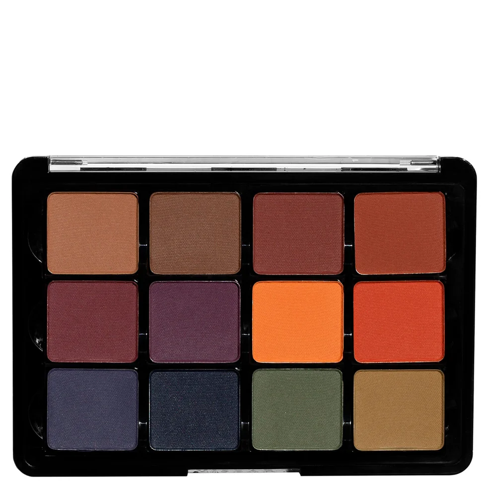 Viseart Palette 12 Paupières Eyeshadow Palette 04 Dark Mattes Image 1