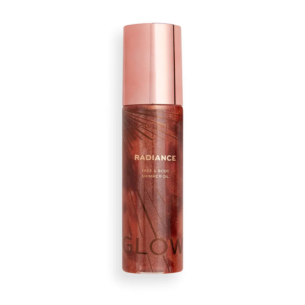 Makeup Revolution Glow Radiance Shimmer Oil (Various Shades) Image 1