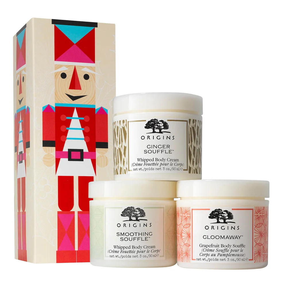 Origins Sensational Souffles Body Souffle Trio to Smooth, Soften and Hydrate (Worth £40.50) Image 1