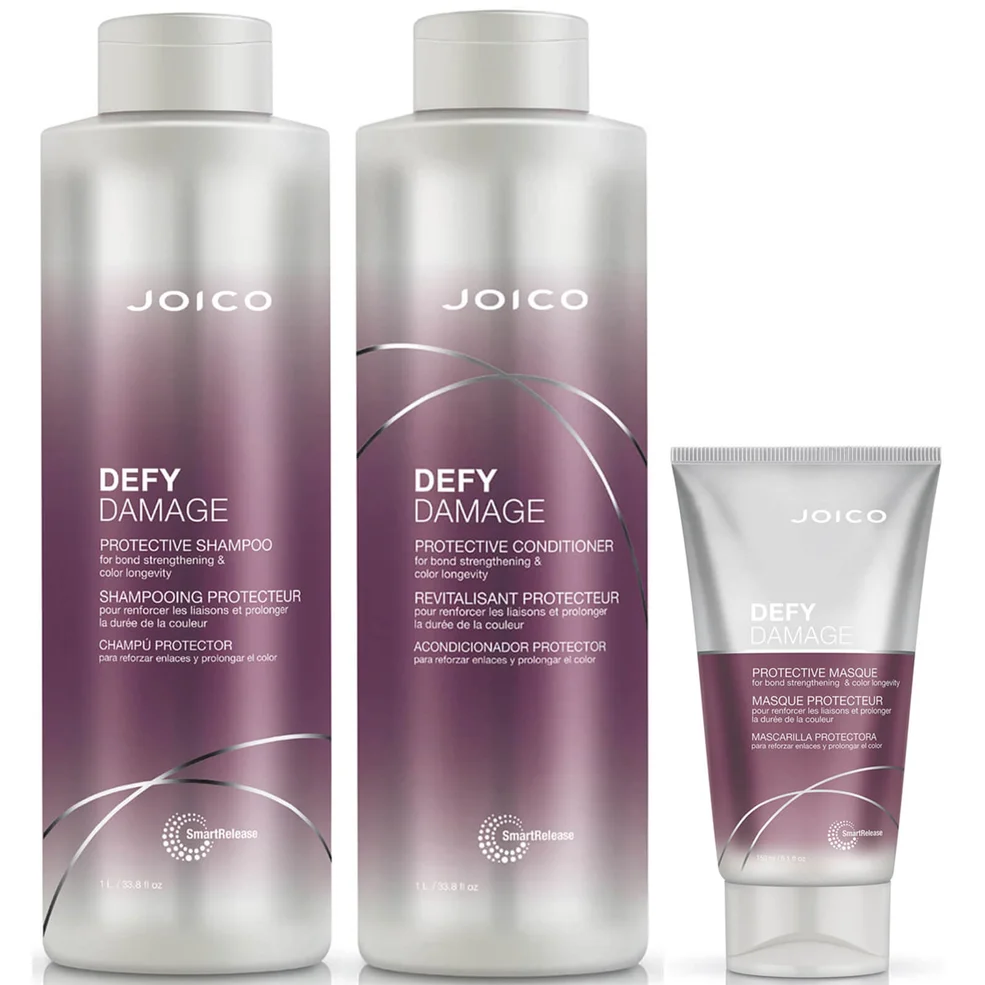 Joico Defy Damage Shampoo, Conditioner and Masque Set Image 1