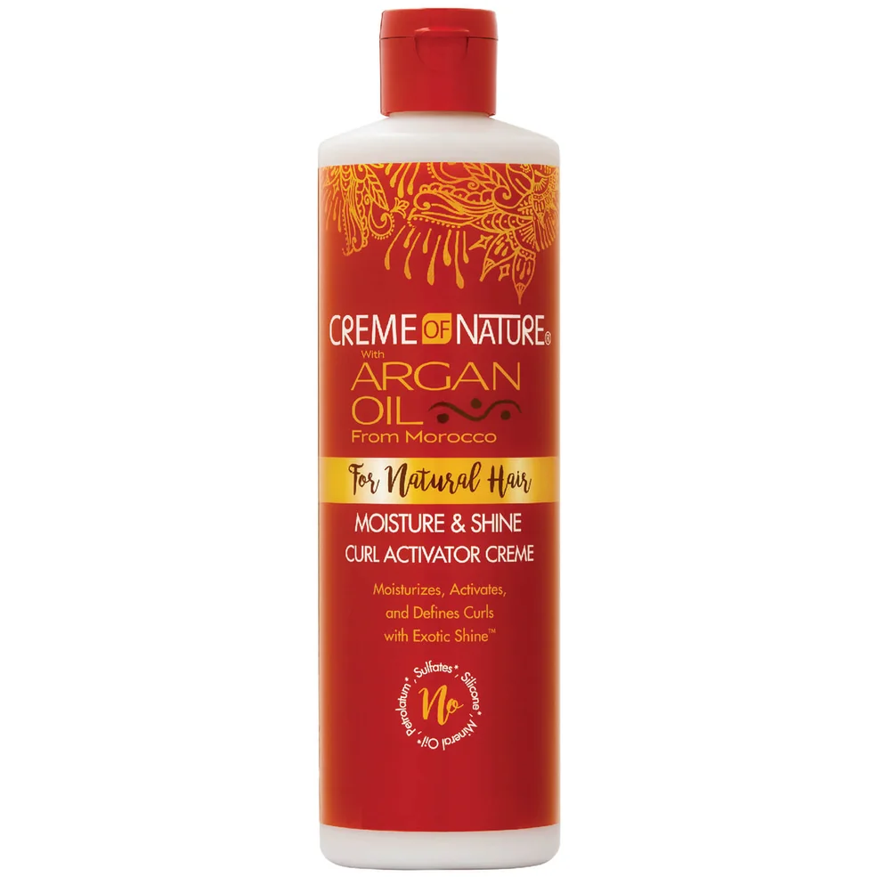 Crème of Nature Argan Oil Moisture and Shine Curl Activator Créme 354ml Image 1