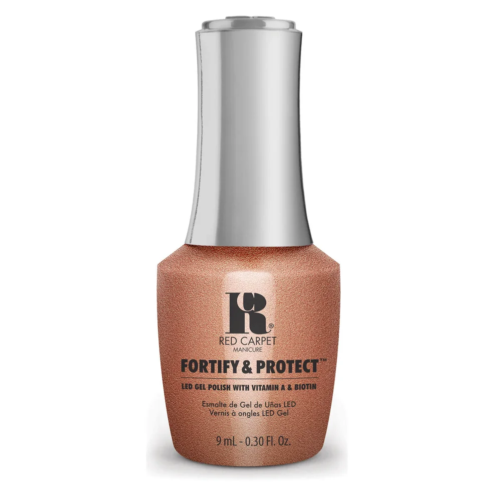 Red Carpet Manicure LED Fortify and Protect Very Versailles Gel Polish 9ml Image 1