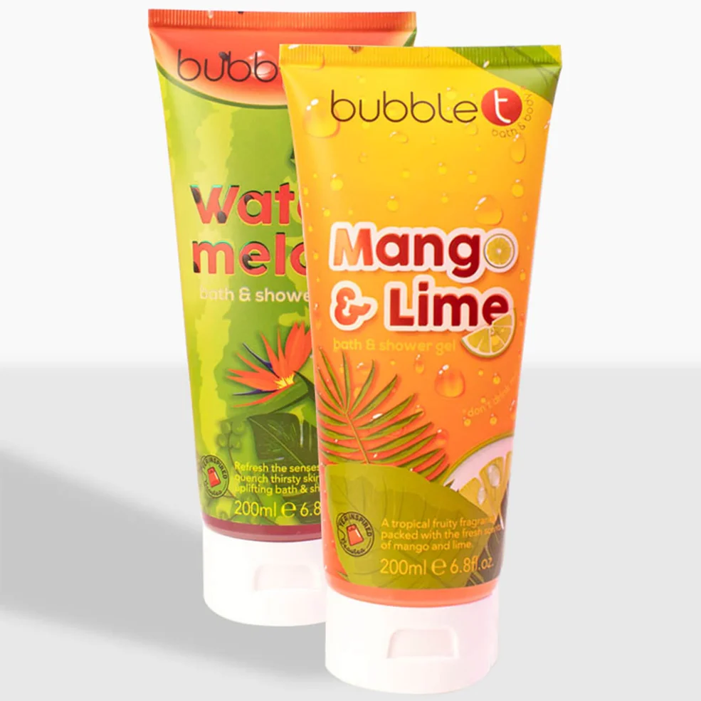 Bubble T Cosmetics Soapscription Watermelon and Mango & Lime Image 1