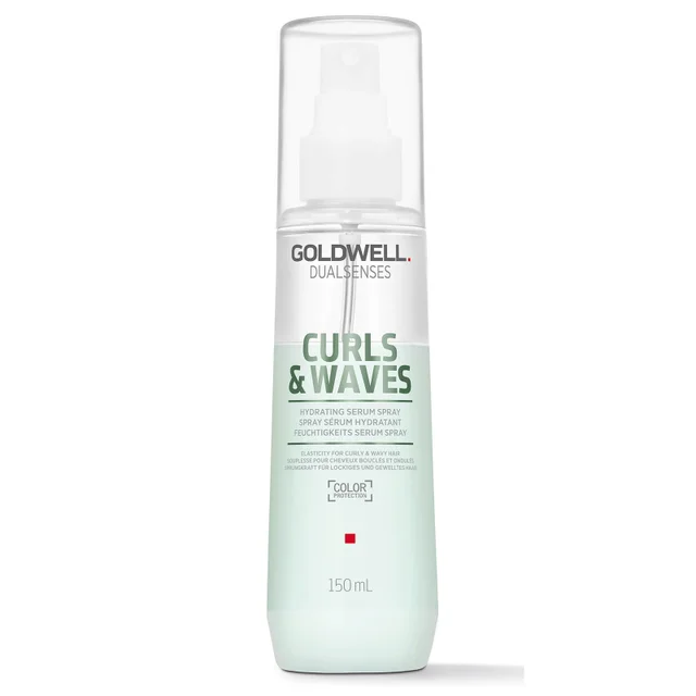 Goldwell Dualsenses Curls And Waves Hydrating Serum Spray, Reactivate Limp Curls And Waves, With Heat Protection 150ml