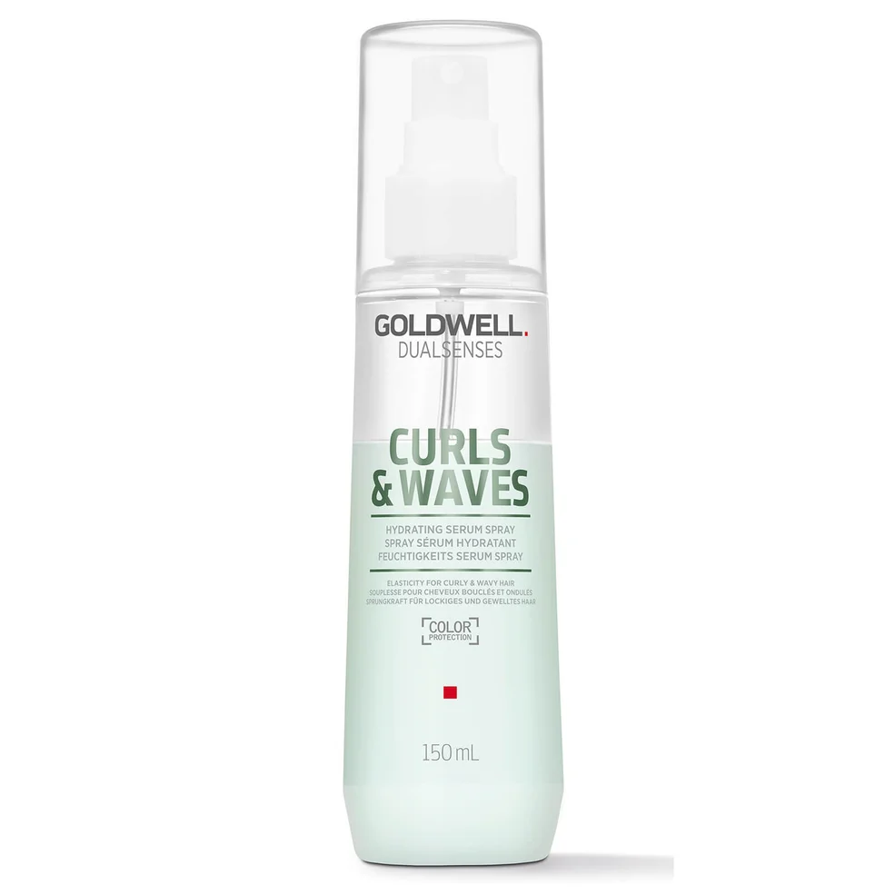 Goldwell Dualsenses Curls And Waves Hydrating Serum Spray, Reactivate Limp Curls And Waves, With Heat Protection 150ml Image 1