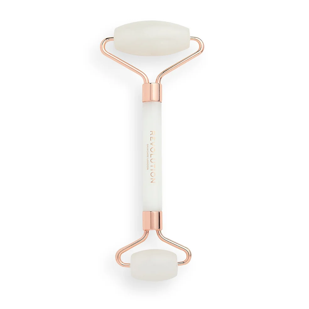 Revolution Skincare White Jade Roller Image 1