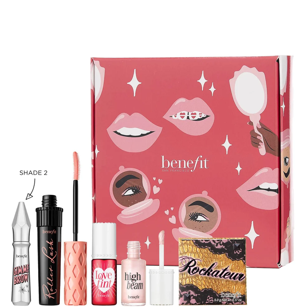 benefit Rock, Roll & Glow! Full Face Kit (Various Shades) (Worth £103.00) Image 1