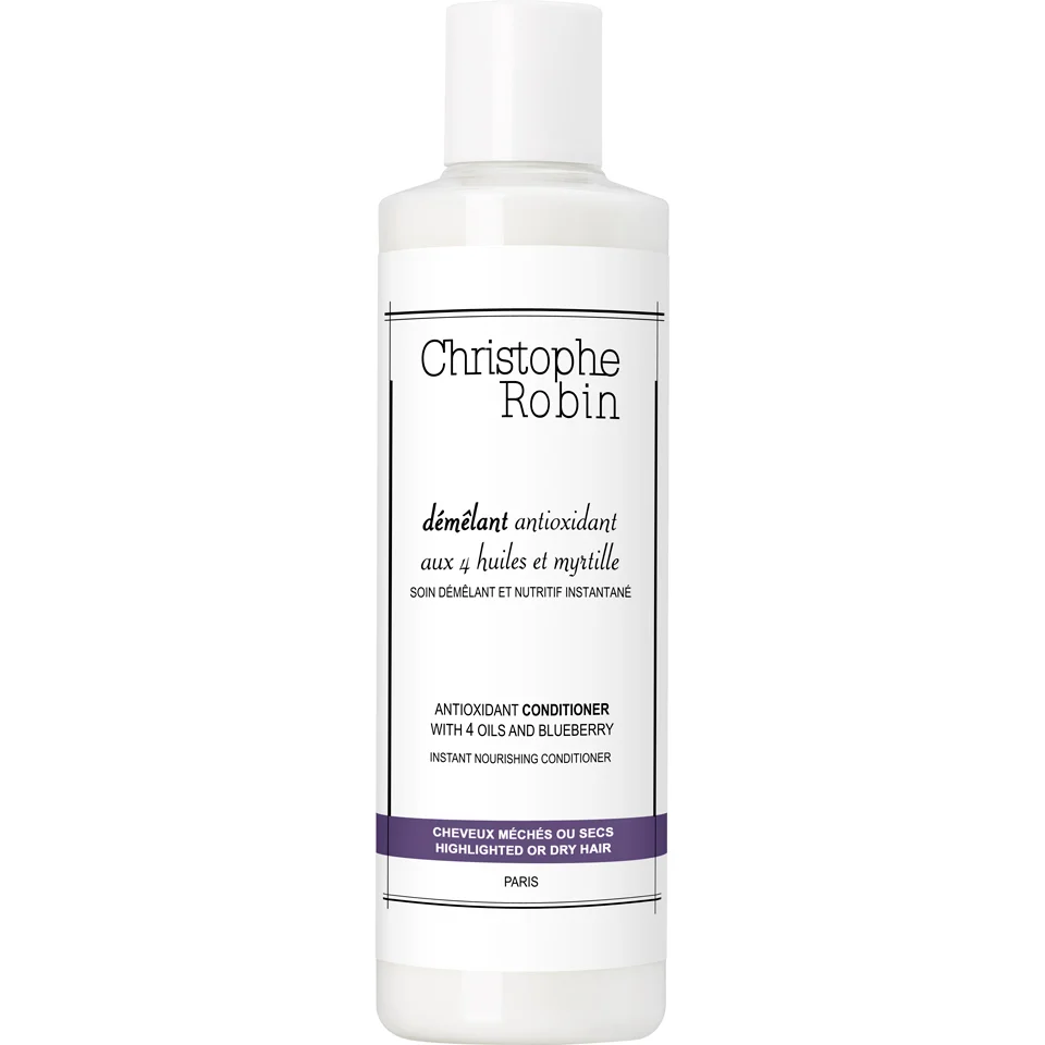 Christophe Robin Antioxidant Conditioner With 4 Oils And Blueberry (250ml) Image 1