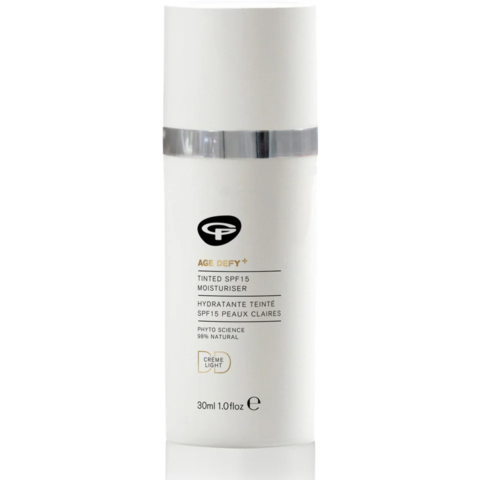 Green People Age Defy+ Tinted DD Moisturiser SPF15 - Light (30ml) Image 1