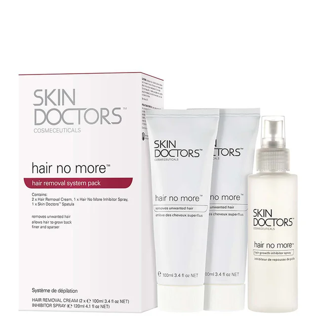 Skin Doctors Hair No More Hair Removal System Pack