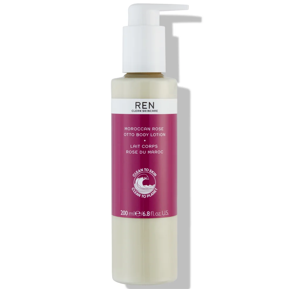 REN Clean Skincare Moroccan Rose Otto Body Lotion 200ml Image 1