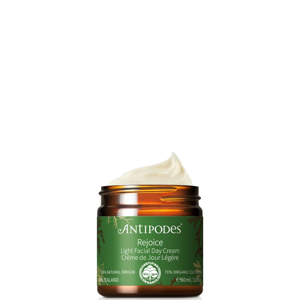 Antipodes Rejoice Light Facial Day Cream 60ml Image 1