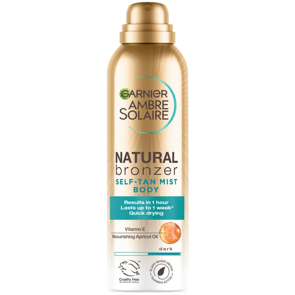 Ambre Solaire Natural Bronzer Quick Drying Self Tan Body Mist Dark 150ml Image 1