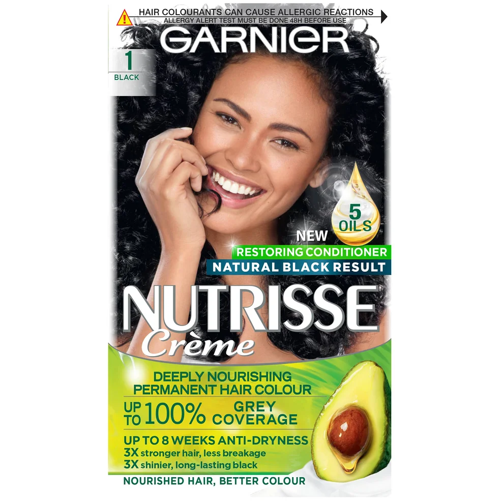 Garnier Nutrisse Permanent Hair Dye (Various Shades) Image 1