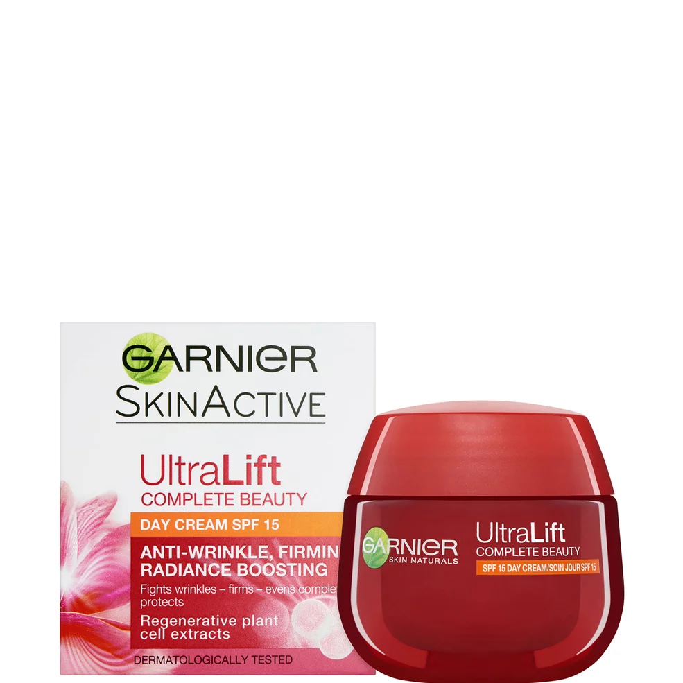 Garnier UltraLift Anti-Ageing SPF15 Day Cream 50ml Image 1
