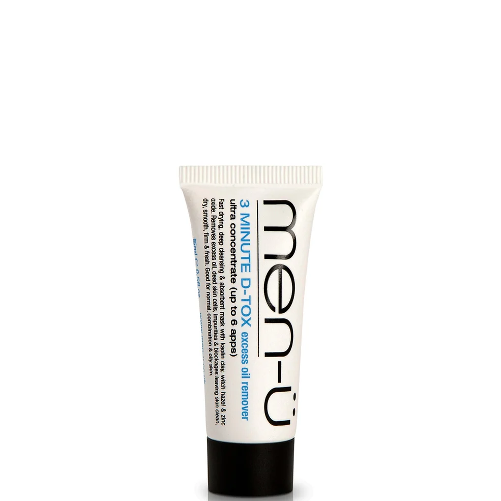 men-ü Buddy D-Tox Deep Clean Clay Mask Tube (15ml) Image 1
