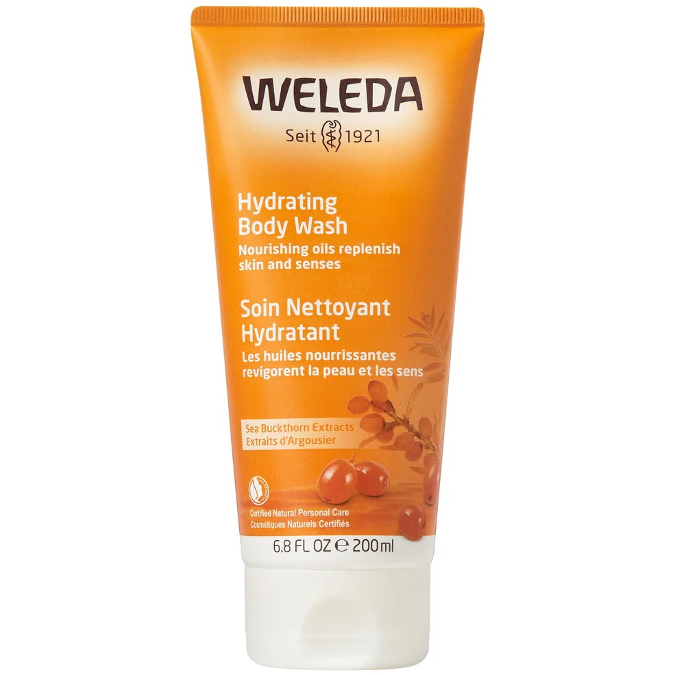 Weleda Sea Buckthorn Creamy Body Wash 200ml Image 1