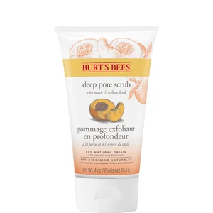 Burt's Bees Peach & Willowbark Deep Pore Scrub (4 oz / 110g) - undefined undefined