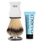men-ü DB Premier Shave Brush with Chrome Stand - White