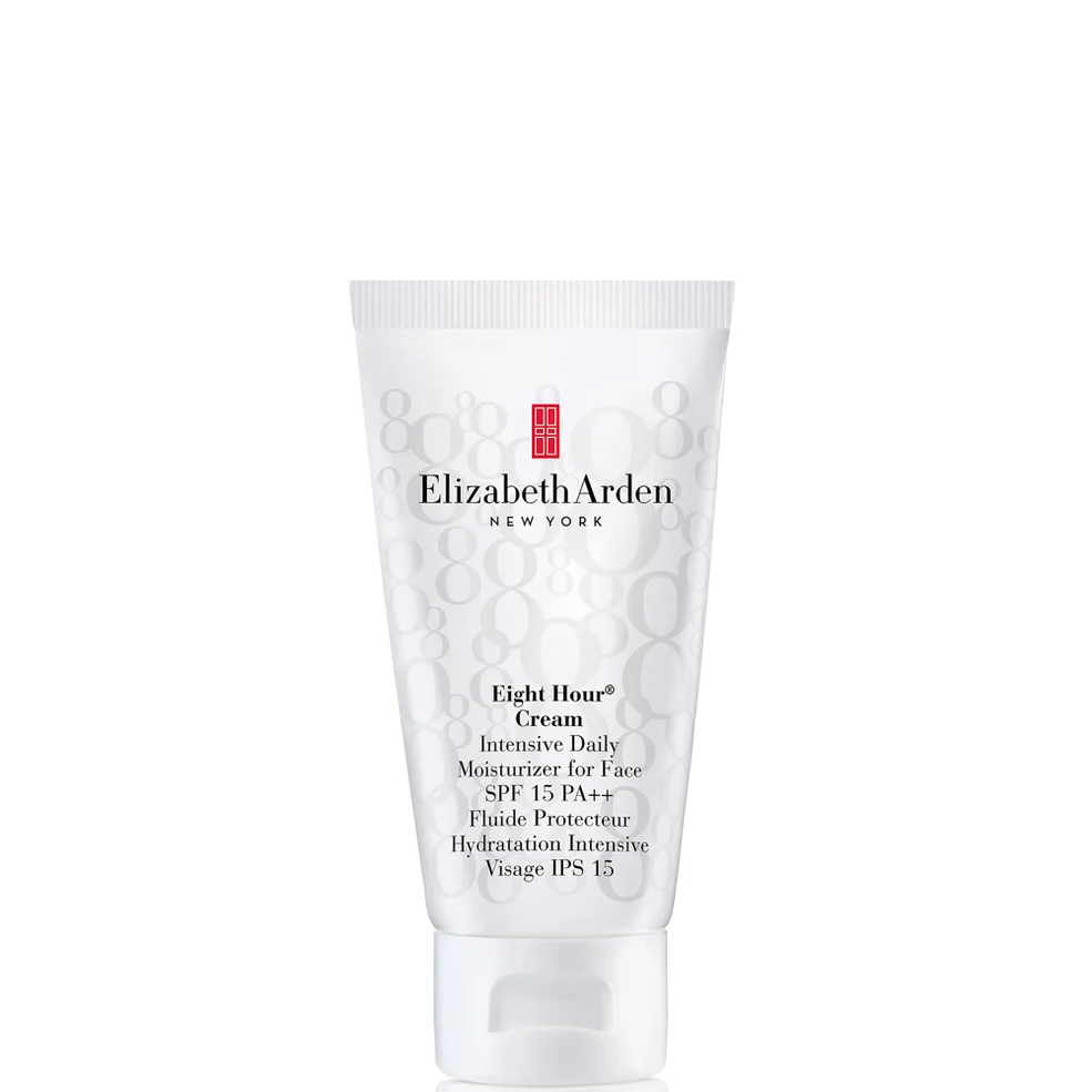 Elizabeth Arden Eight Hour Cream Intensive Daily Moisturiser For Face Spf 15 (50ml) Image 1