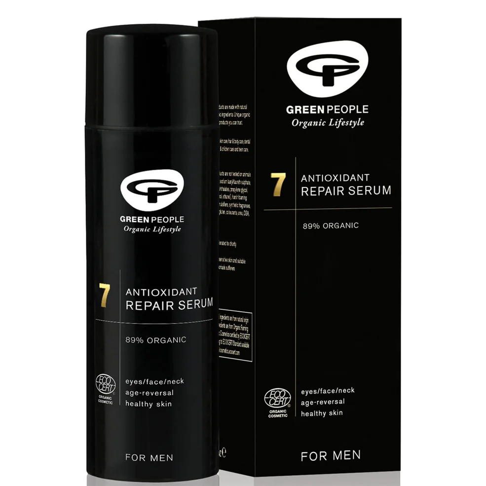 Green People Organic Homme 7 Active Fix Repair Serum (50ml) Image 1