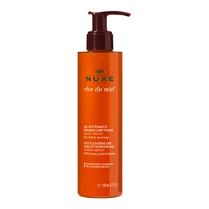 NUXE Rêve de Miel Face Cleansing and Makeup Removing Gel 200ml - undefined undefined