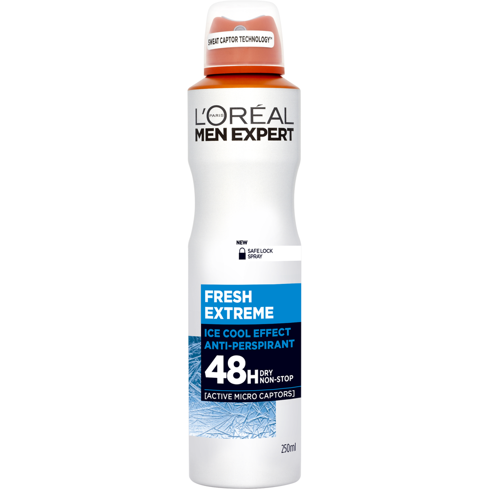 L'Oréal Men Expert Fresh Extreme Deodorant Spray (250ml) Image 1