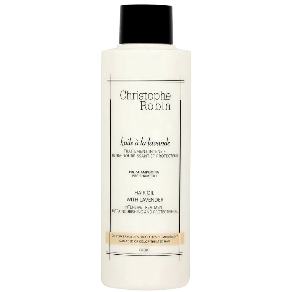 Christophe Robin Moisturising Hair Oil with Lavender (150ml) Image 1