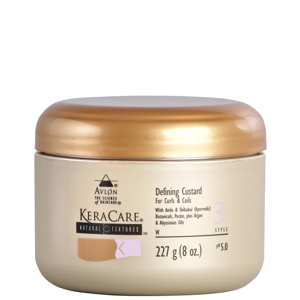 KeraCare Natural Textures Defining Custard 227G Image 1