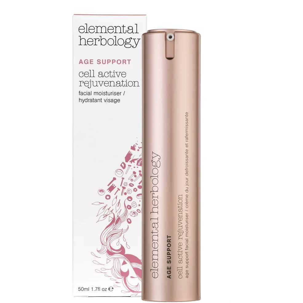 Elemental Herbology Cell Active Rejuvenation Age Support Facial Moisturiser - 50ml Image 1