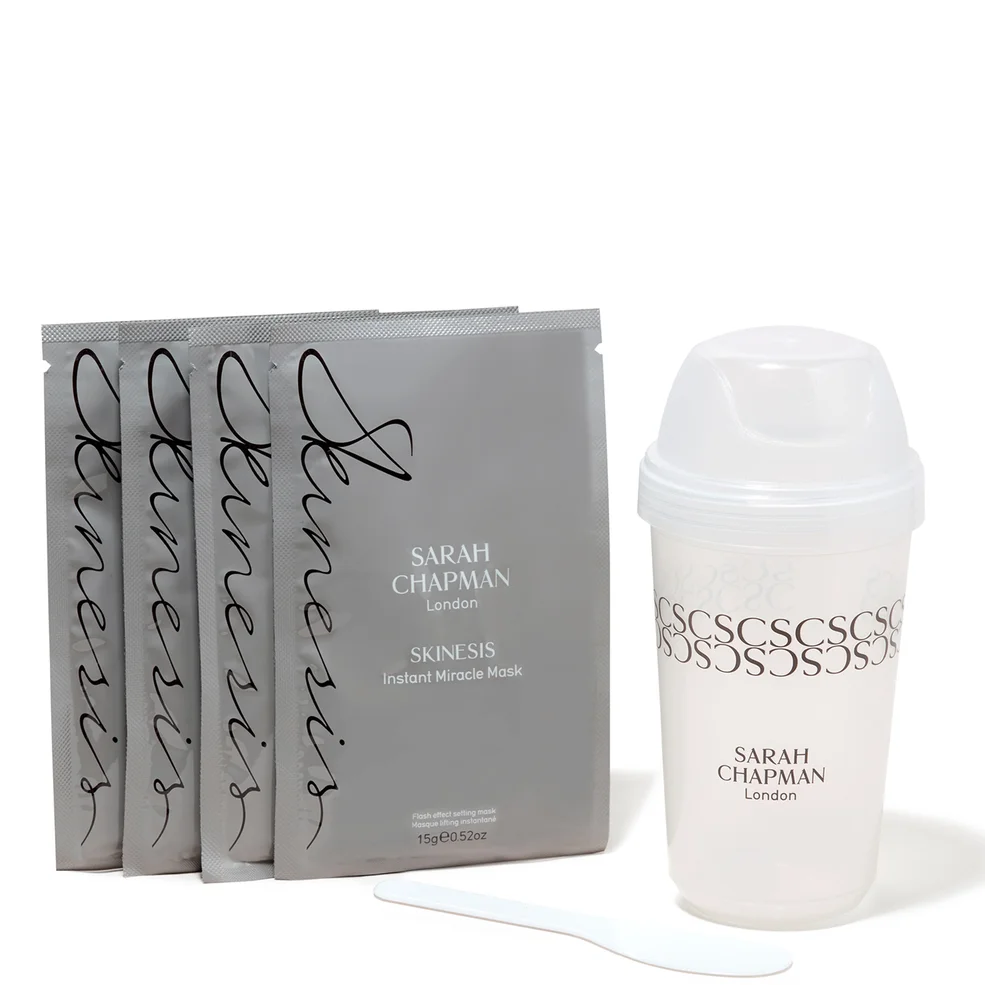 Sarah Chapman Skinesis Instant Miracle Mask (4 x 15g) Image 1