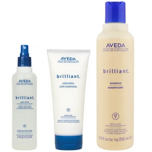 Aveda Brilliant Trio- Shampoo, Conditioner & Hair Spray - undefined undefined