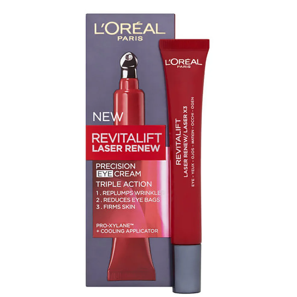 L'Oréal Paris Dermo Expertise Revitalift Laser Renew Precision Eye Cream - Triple Action (15ml) Image 1