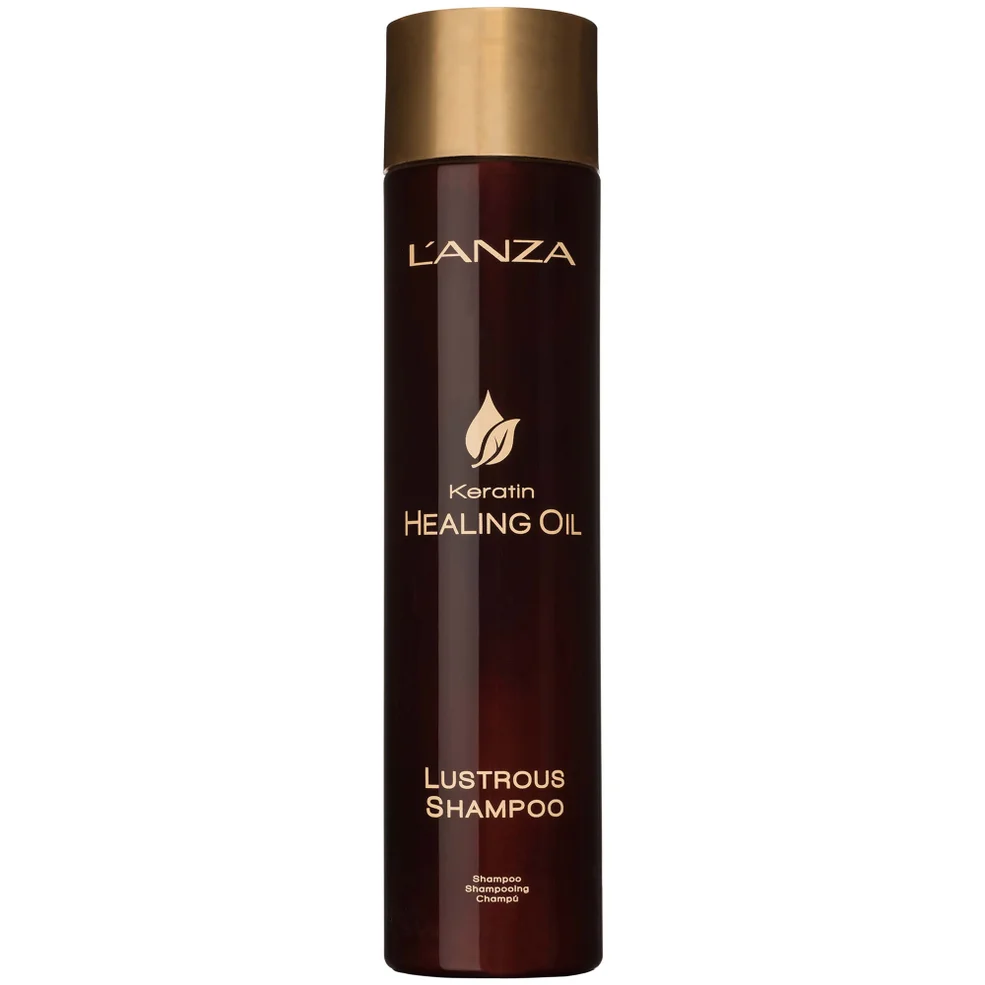 L'Anza Keratin Healing Oil Silken Shampoo (300ml) Image 1