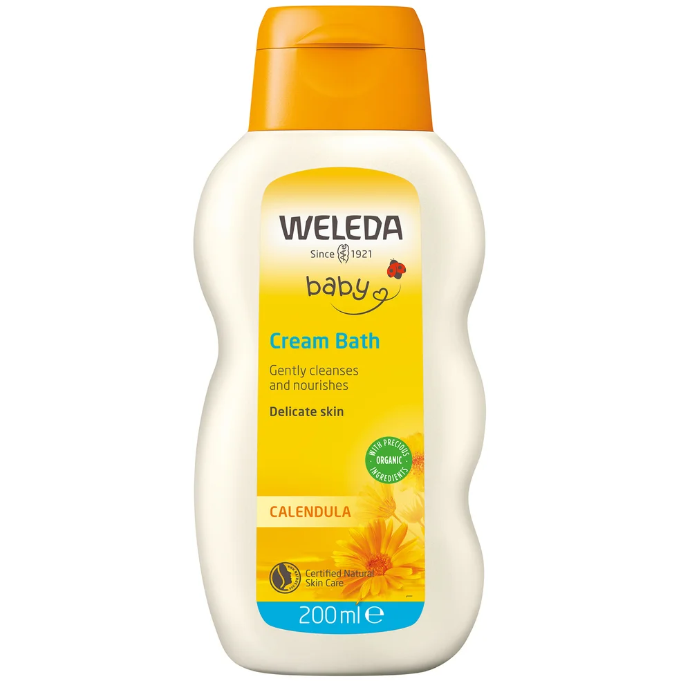 Weleda Baby Calendula Cream Bath 200ml Image 1