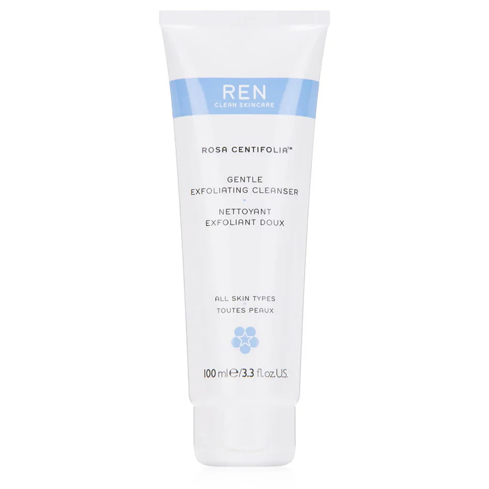 REN Clean Skincare Rosa Centifolia Gentle Exfoliating Cleanser 100ml Image 1
