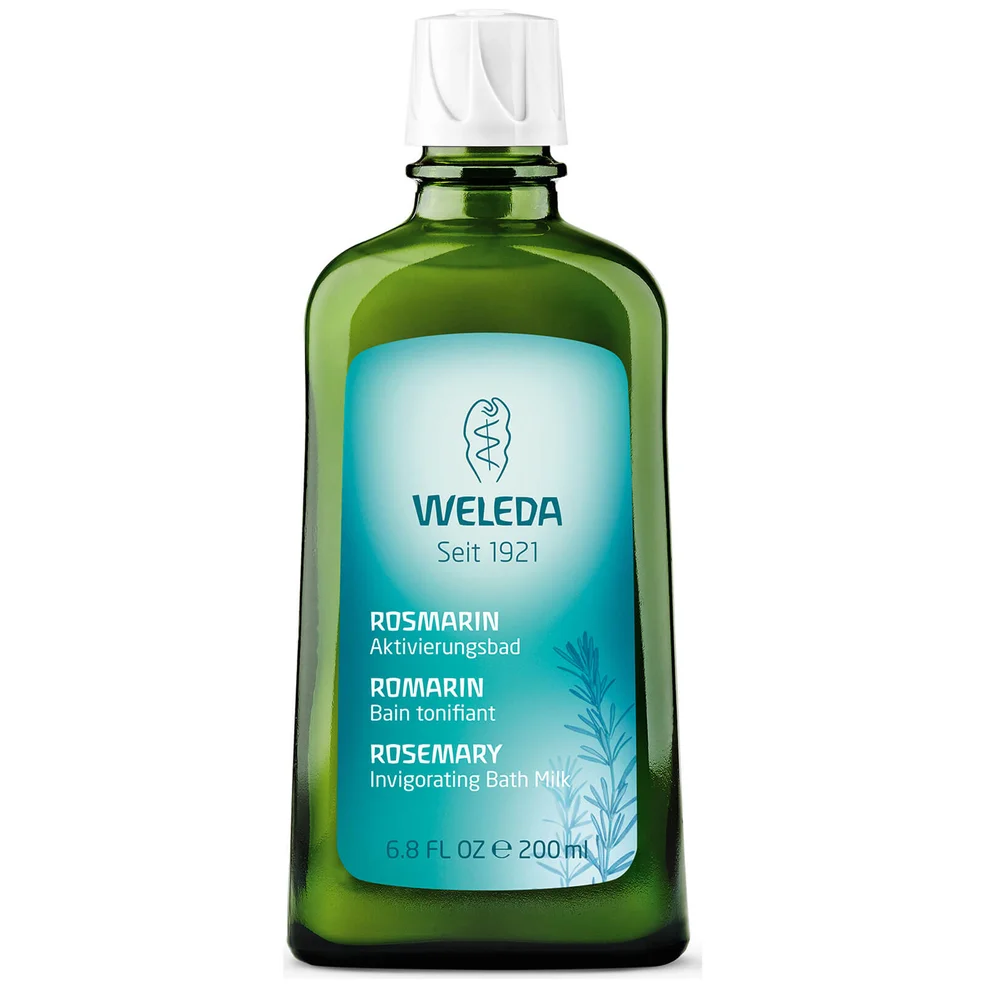 Weleda Invigorating Bath Milk - Rosemary 200ml Image 1