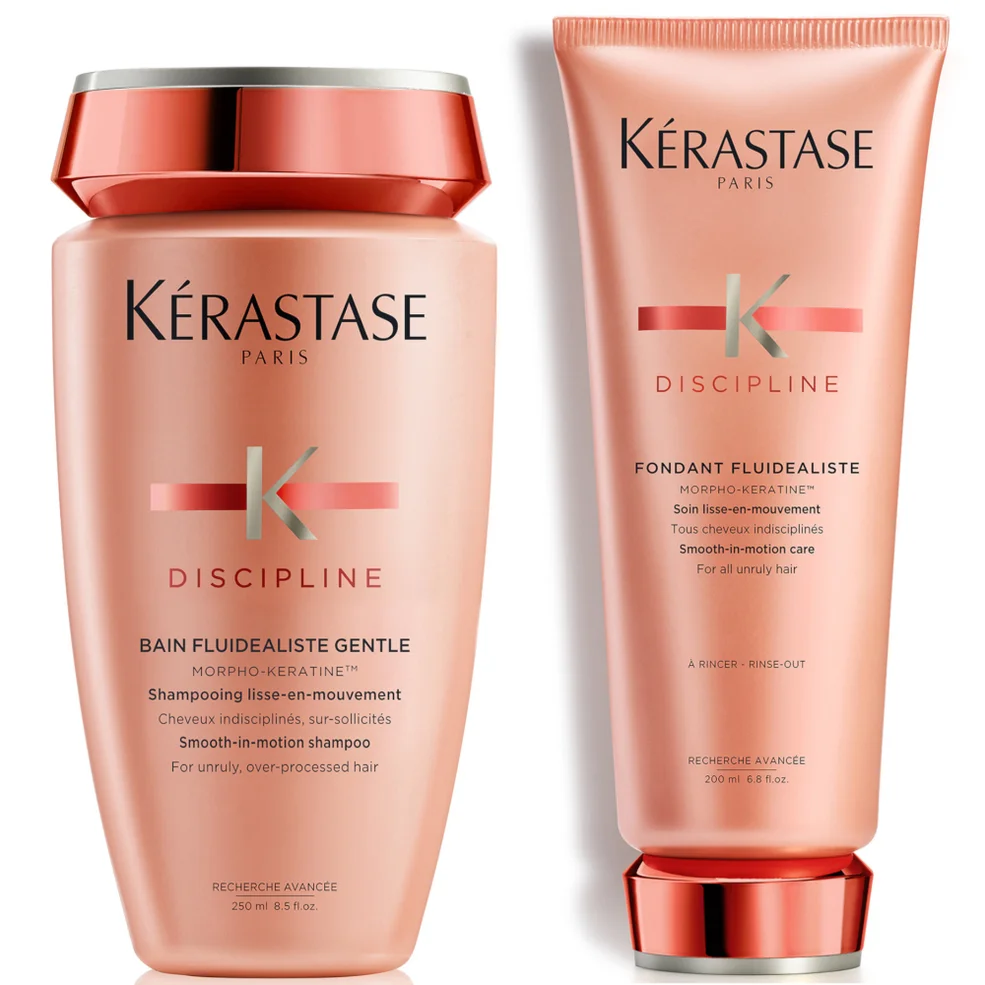 Kérastase Discipline Bain Fluidealiste (250ml) and Fondant Fluidealiste (200ml) Image 1