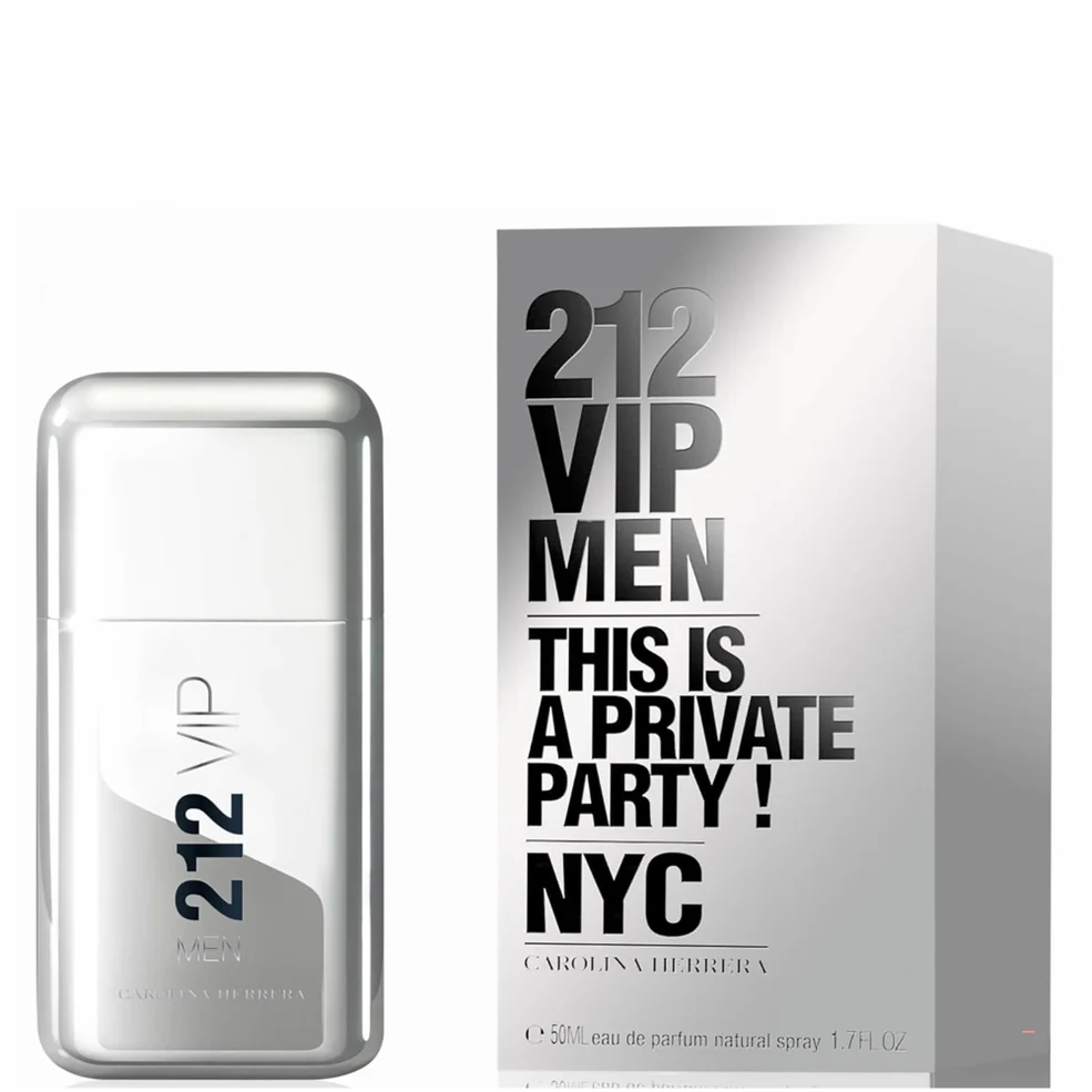 Carolina Herrera 212 VIP Men Eau de Toilette 50ml Image 1
