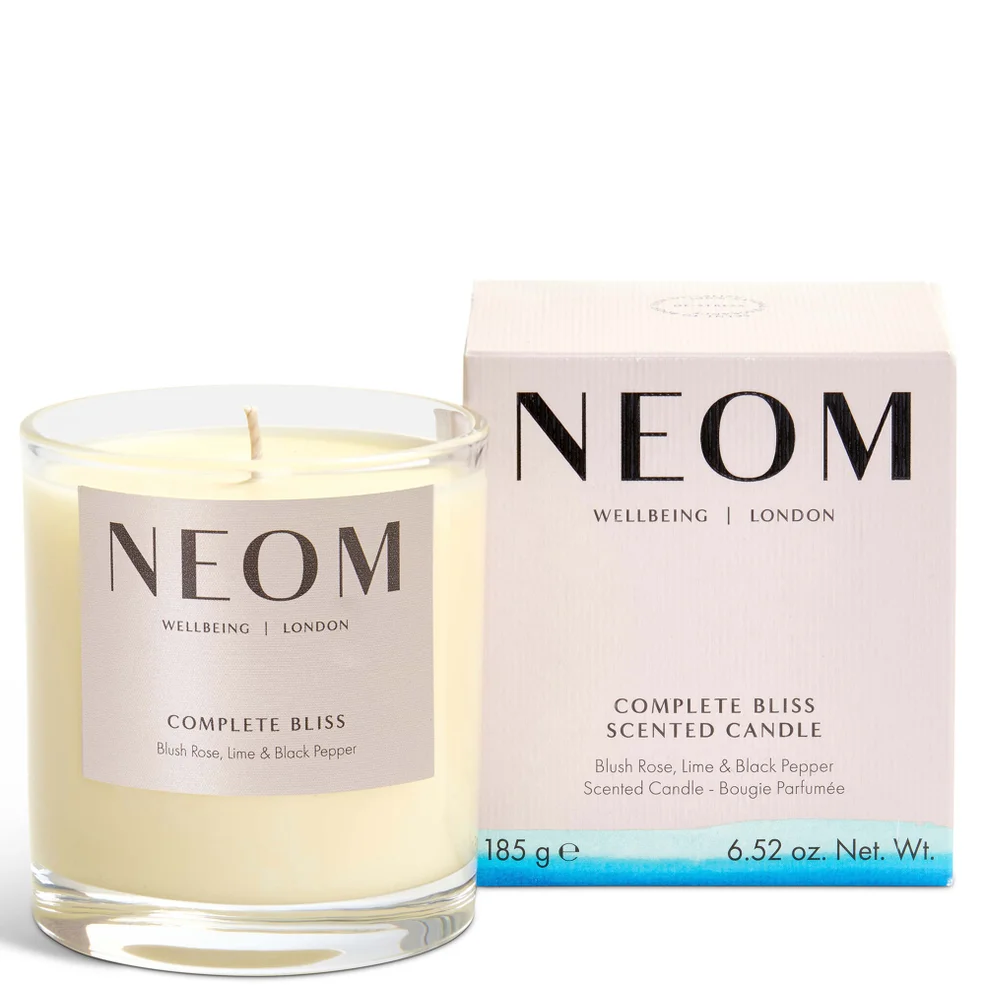 NEOM Wellbeing Complete Bliss Standard Scented Candle Image 1